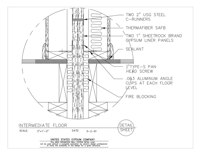 Design Details Details Page - Intermediate Floor